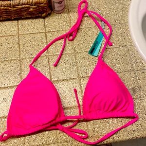 Hot pink bikini top! Fits a c cup perfectly!